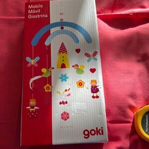 Goki Mobile with castle motif 28x44 cm